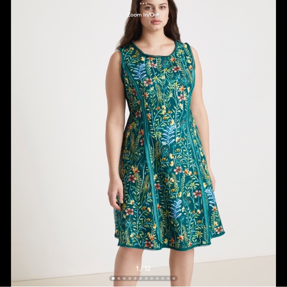 Jason Wu/Eloquii fit and flare dress